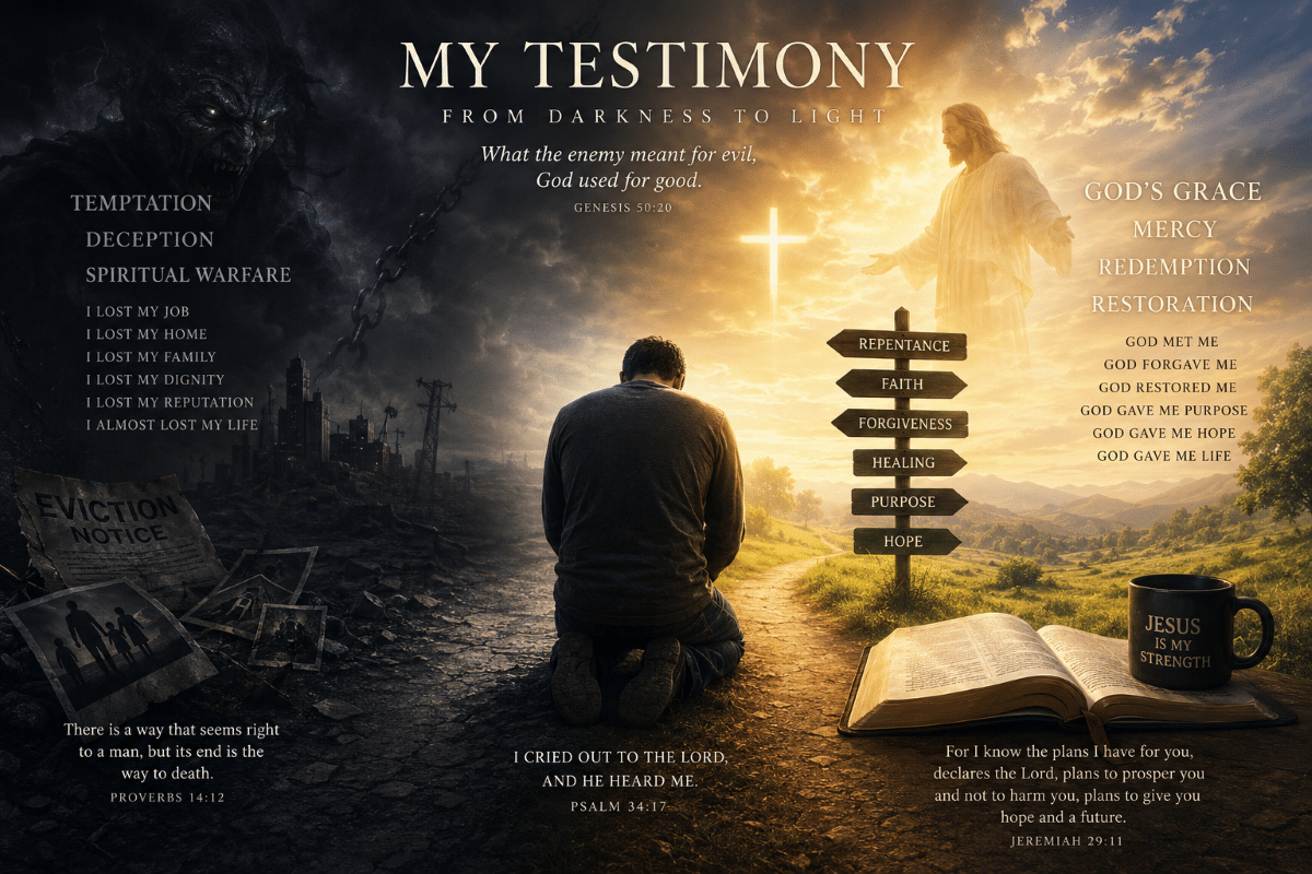 How can I not give thanks to God? How can I not say Jesus saved me?